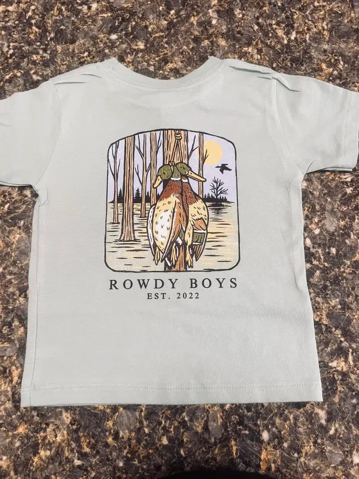 TODDLER Green Mallard Hunt Tee