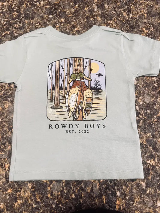 TODDLER Green Mallard Hunt Tee