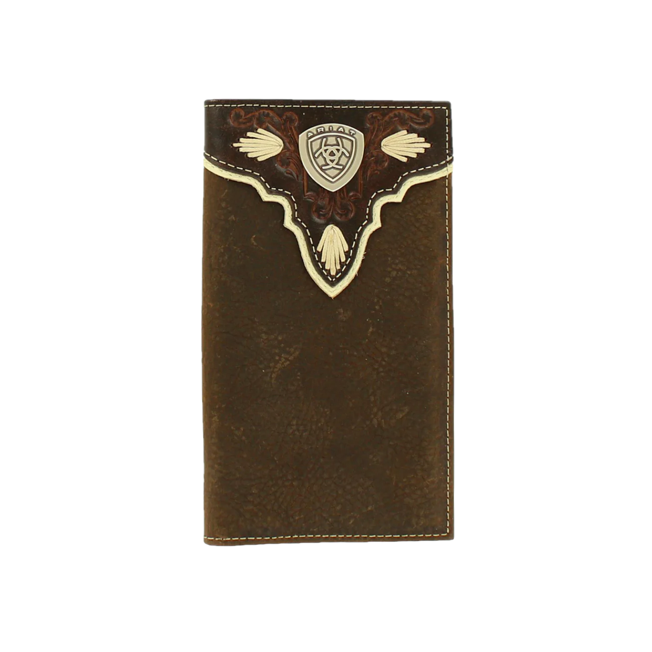 Ariat Men's Distressed Brown Rodeo Wallet