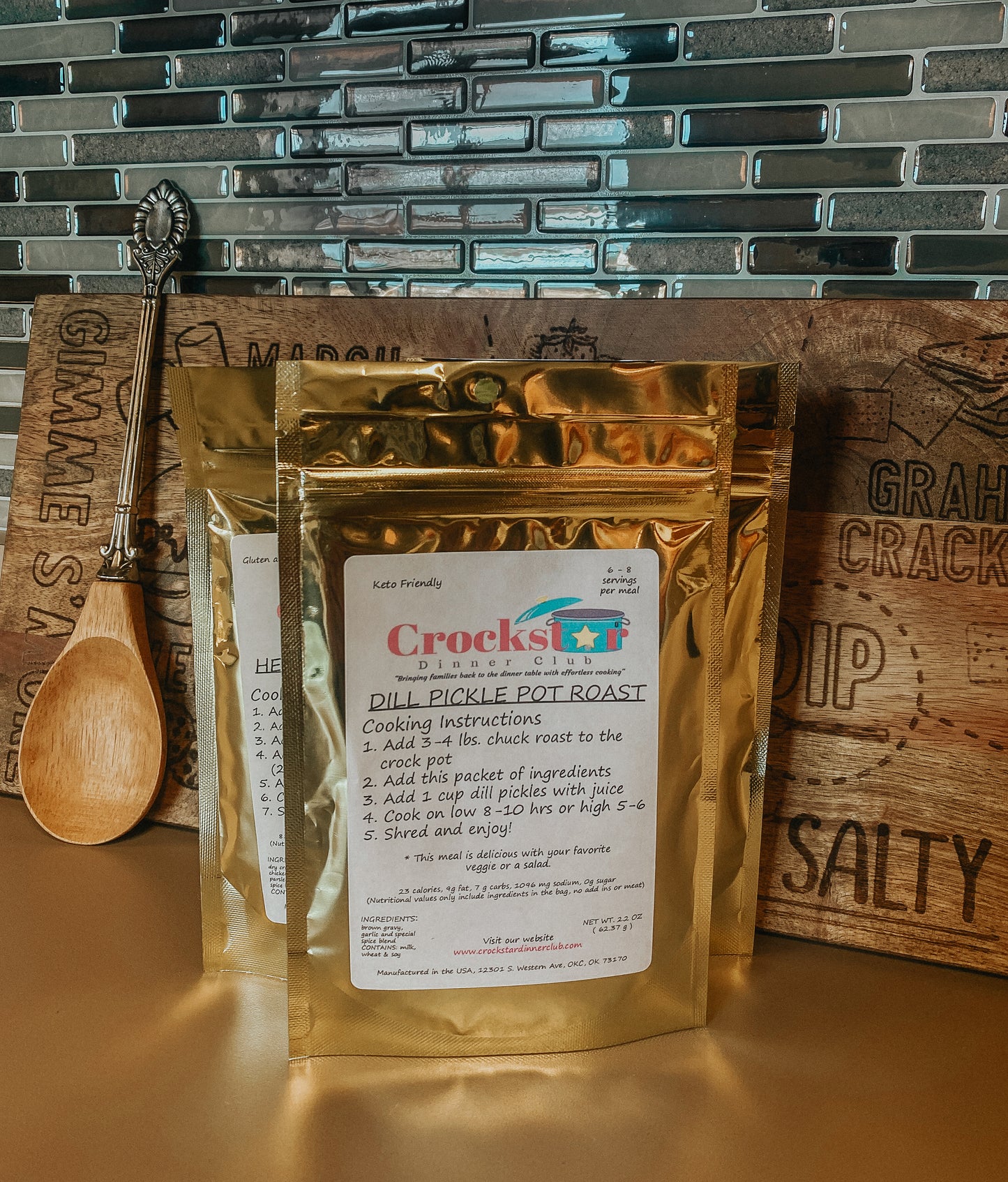 Dill Pickle Pot Roast Crockpot Meal