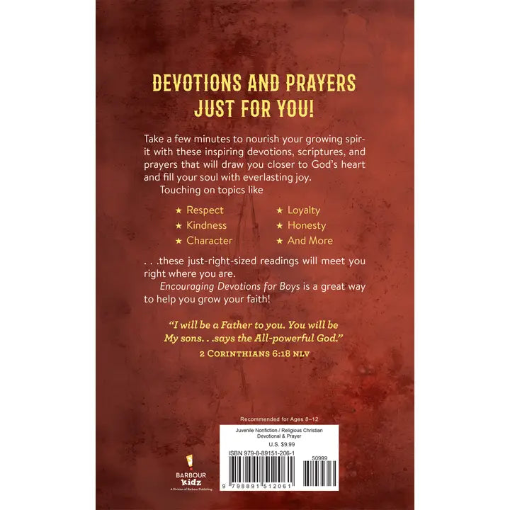 Encouraging Devotions For Boys