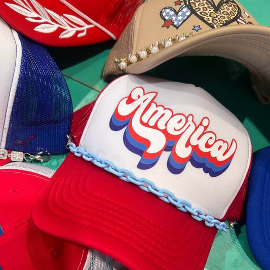 Retro America Trucker Hat