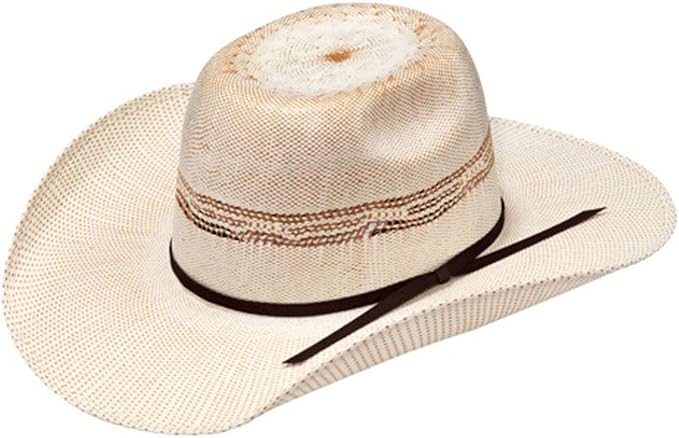 Ariat Ivory Tan Youth Bangora Straw Western Cowboy Hat