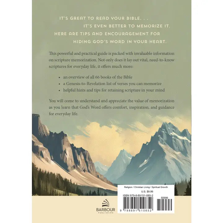 Men's Scripture Memory Guide