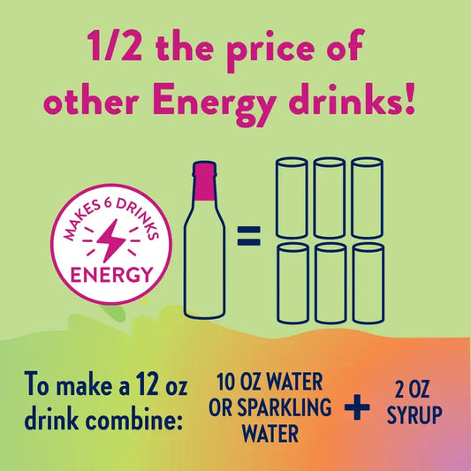 Sugar Free Wild Berry Energy Syrup