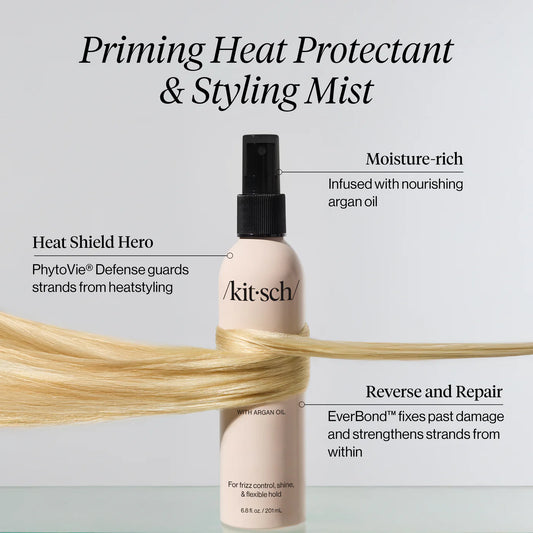 Kitsch Priming Argan Oil Heat Protectant & Styling Mist