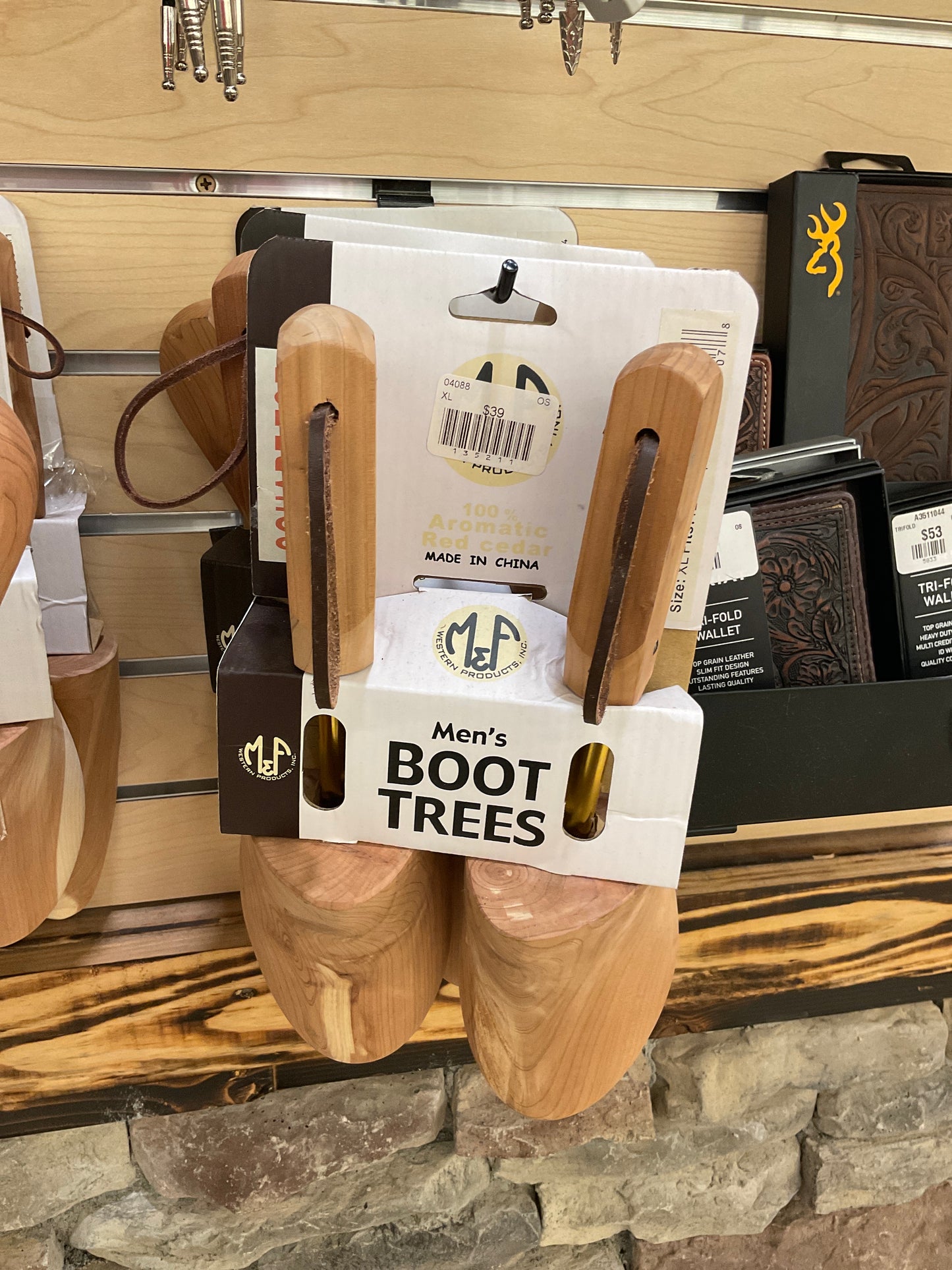 M&F Western Spring Loaded Western Boot Tree