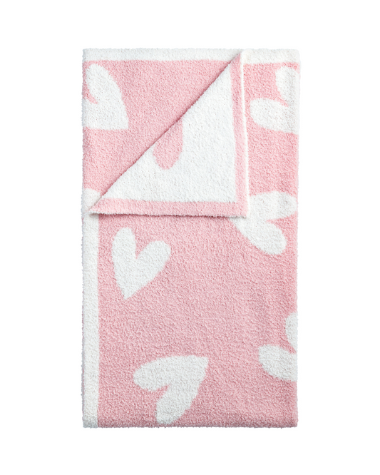 Pink Chenille Blanket -2 Styles
