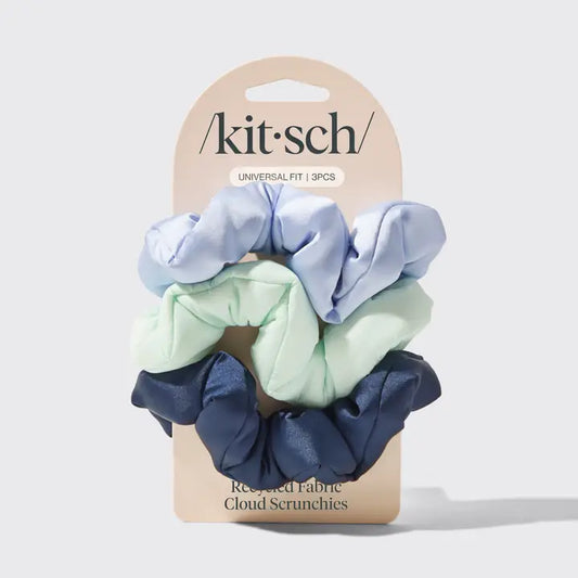 Kitsch Garden Bouquet 3pc Set Cloud Scrunchies