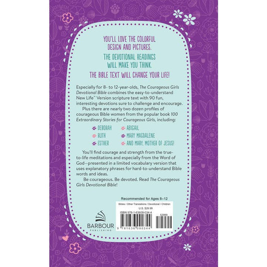 The Courageous Girls Devotional Bible : New Life Version