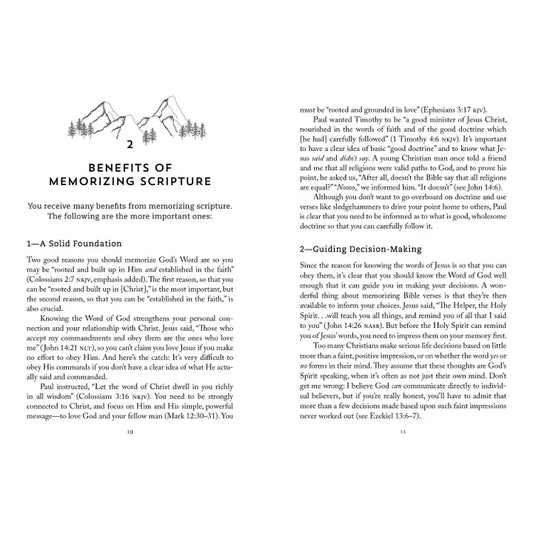 Men's Scripture Memory Guide