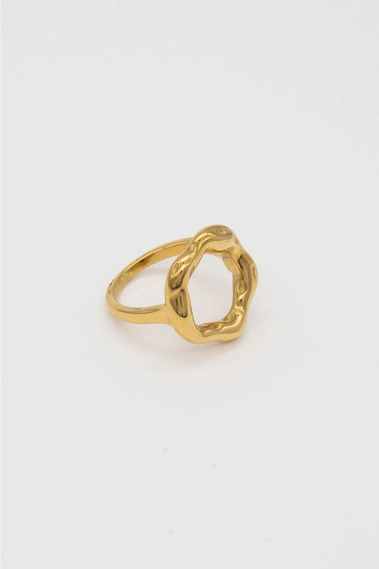 Gold Coronet Ring - Water Resistant