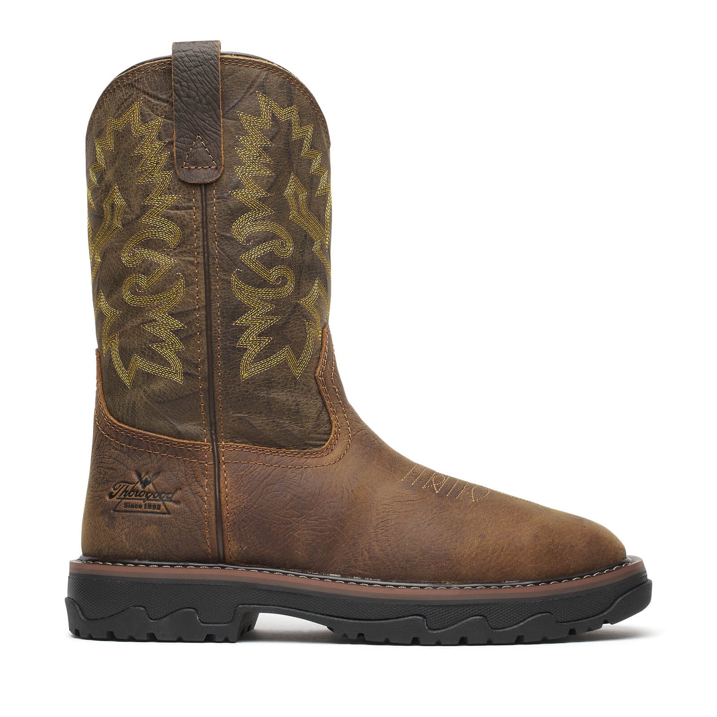 Thorogood Men's Buffalo Ridge Brown & Sage Nano Waterproof 11" Square Toe Boot