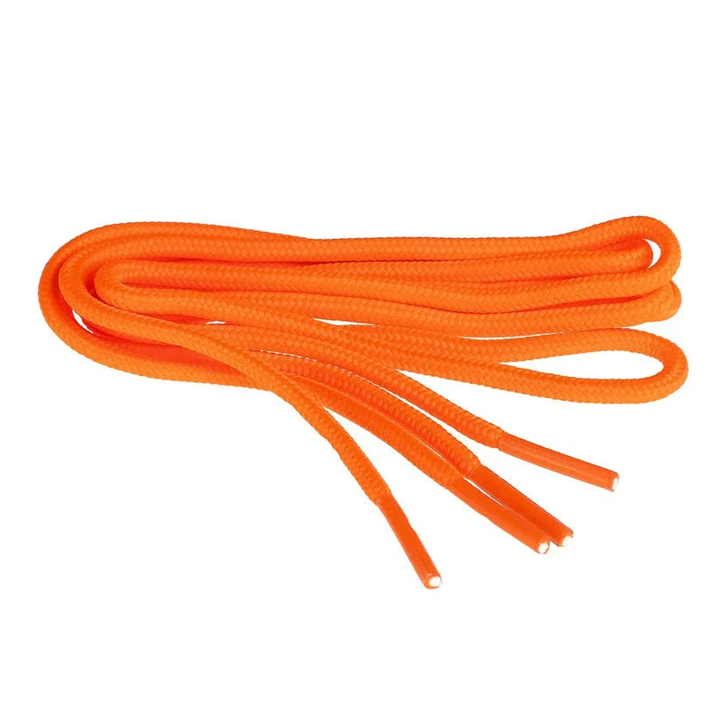 Twisted X Replacement Shoe Laces in orange, coiled