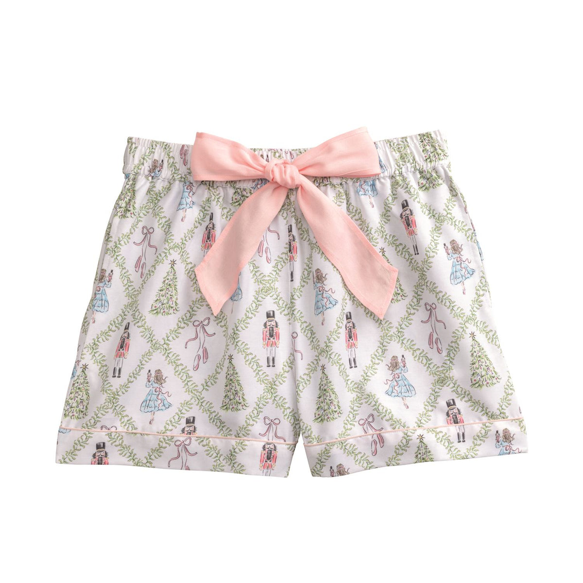 Nutcracker Pajama Shorts WH-L