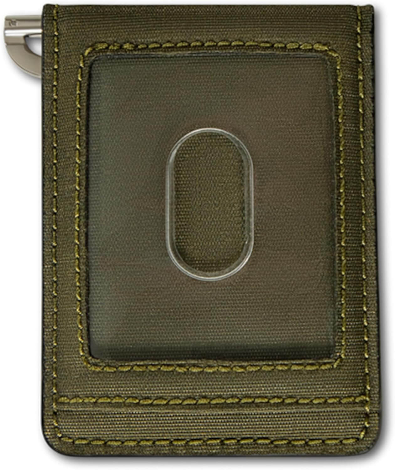 Ariat Men's Dark Green Bifold Money Clip Workman Wallet