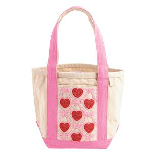 Valentines Beaded Mini Tote