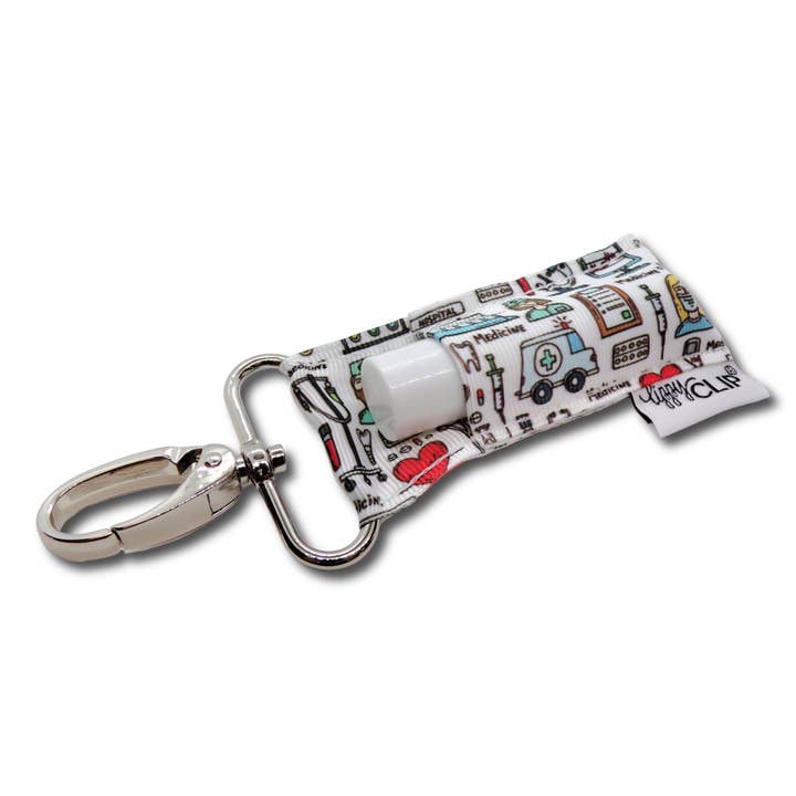 Lippy Clip Lip Balm Holder Keychain- Frontline Workers