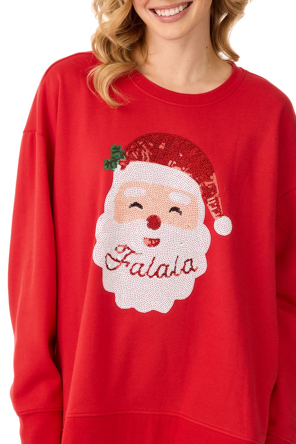 Santa Sparkle Sweatshirt