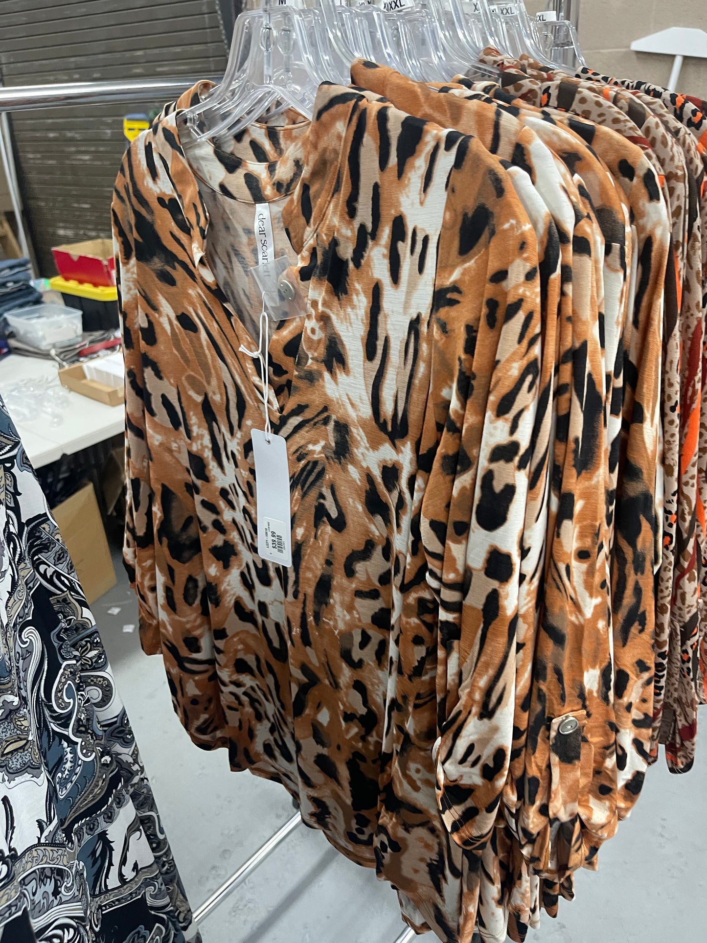 Back With You Brown Leopard Print Top