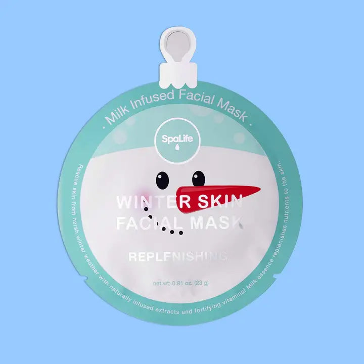 Holiday Winter Skin Soothing Facial Mask -Refreshing