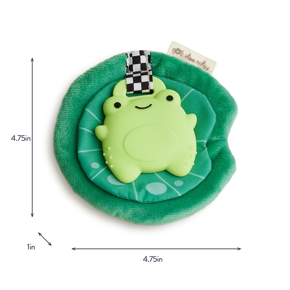 Sweetie Crinkle Frog Teether