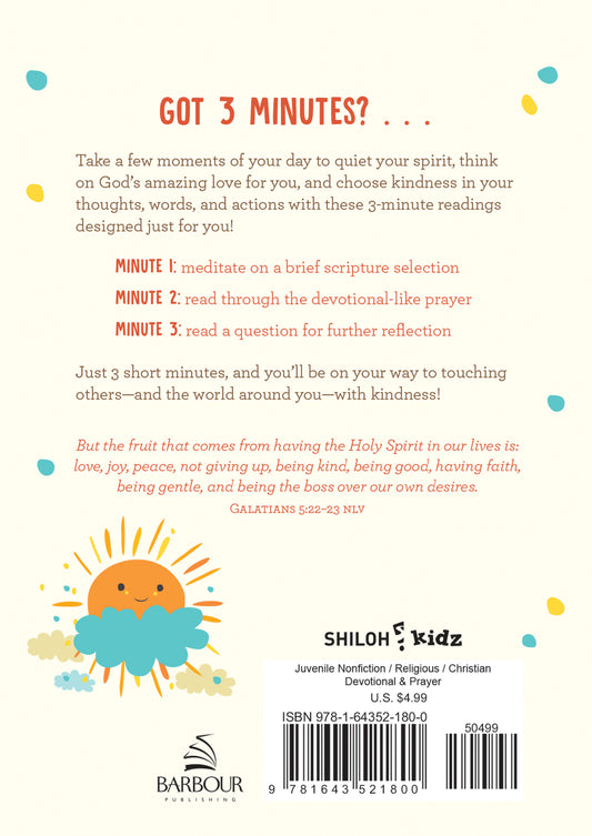 Choose Kindness: 3 Minute Devotional Inspiration For Kids