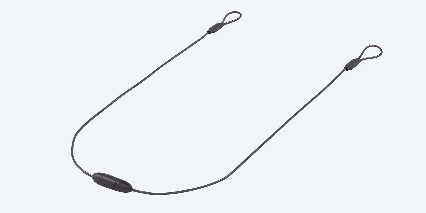 Black Costa Loop Retainer For Sunglasses