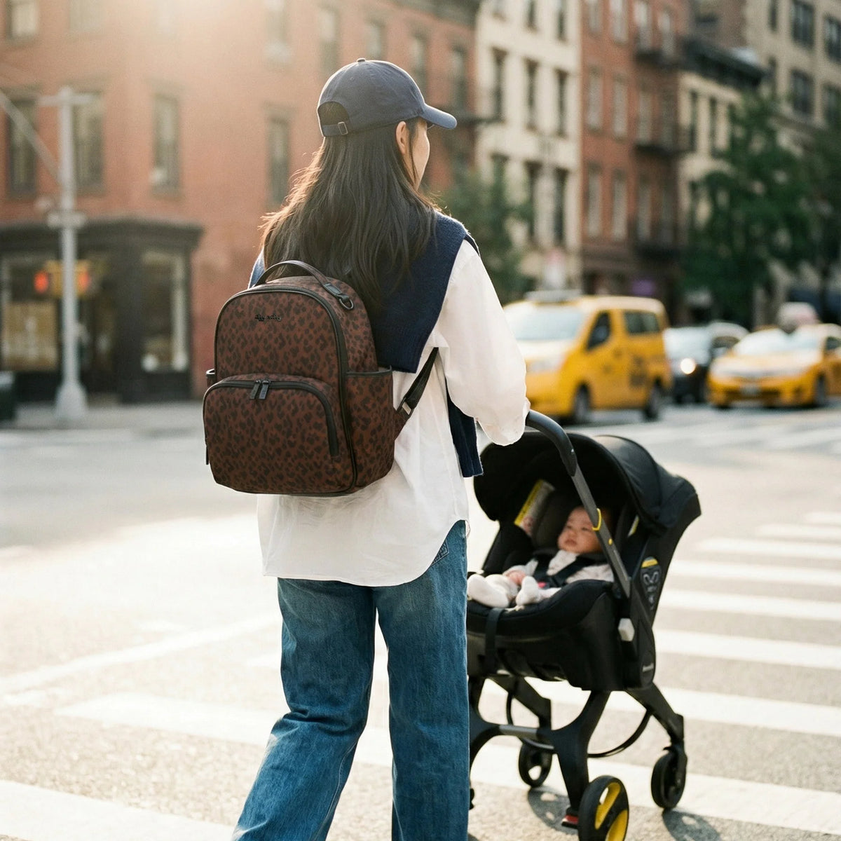 Itzy Ritzy Mini Plus Leopard Diaper Bag