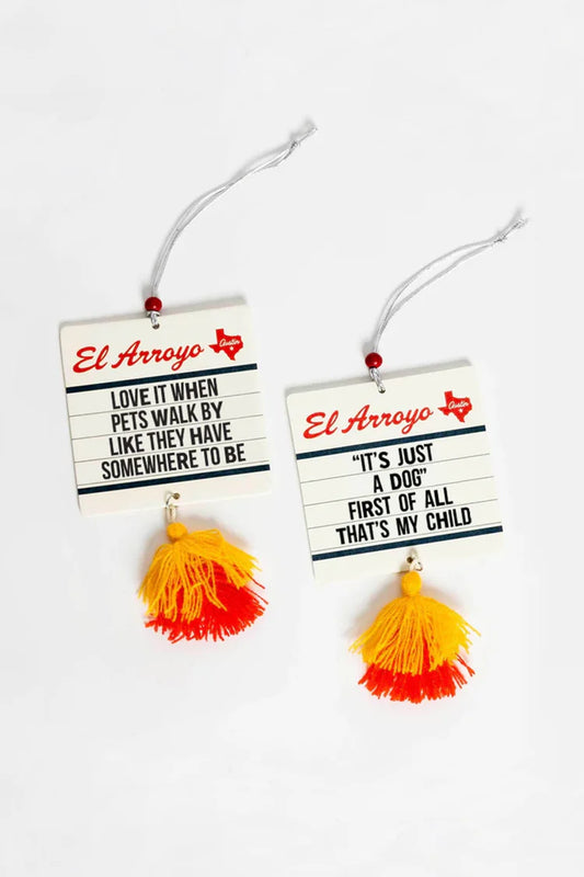 Just A Dog 2pk Car Freshie