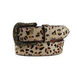 Angel Ranch Women's Cheetah Print Western Belt
