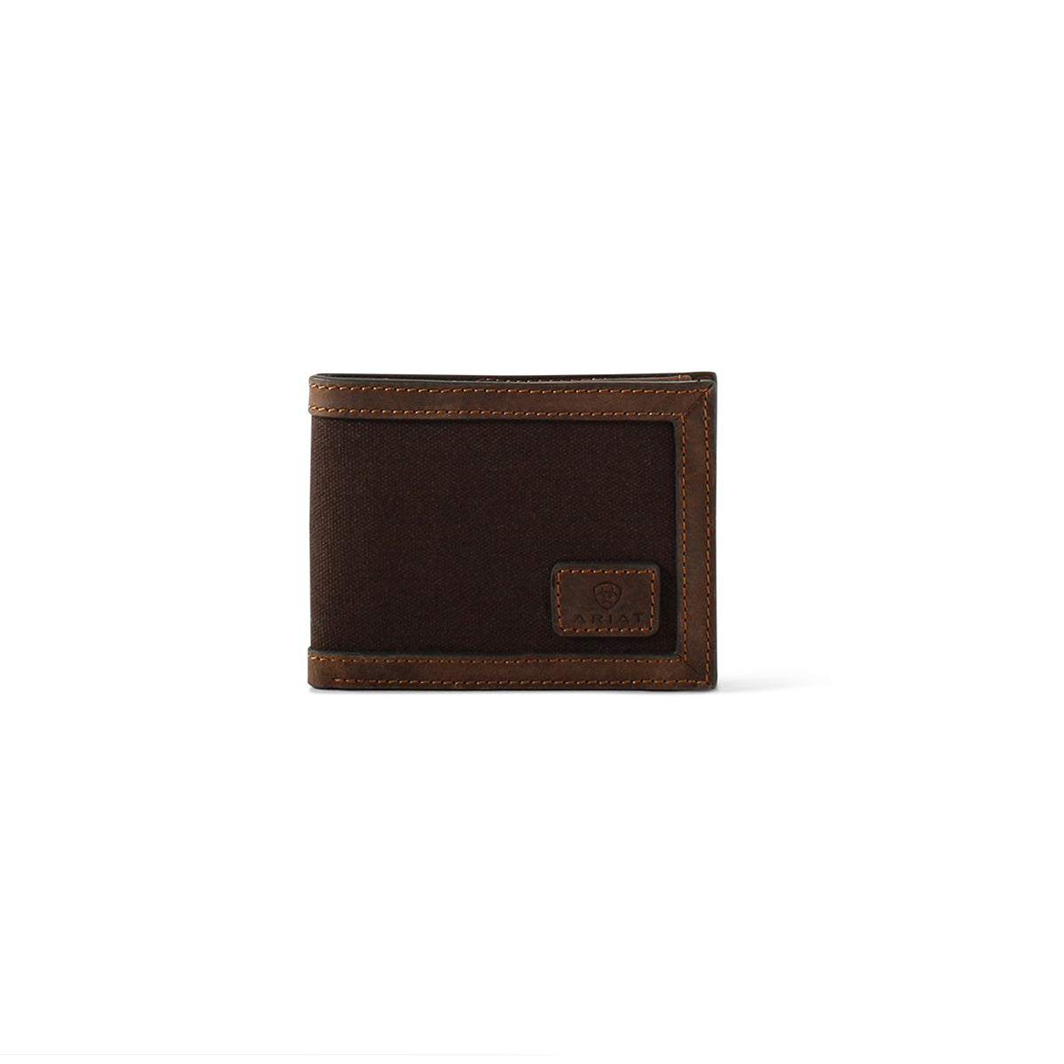 Ariat Logo Brown Bifold Wallet