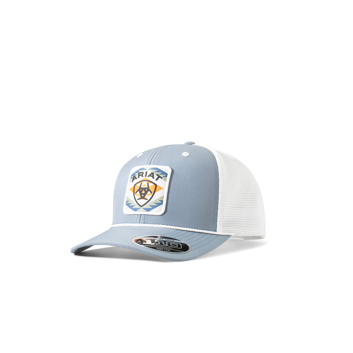 Ariat Flexfit 110 Southwest Patch Hat- Blue