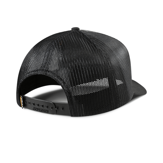 Ariat Bold Skull Black Snap Back Hat