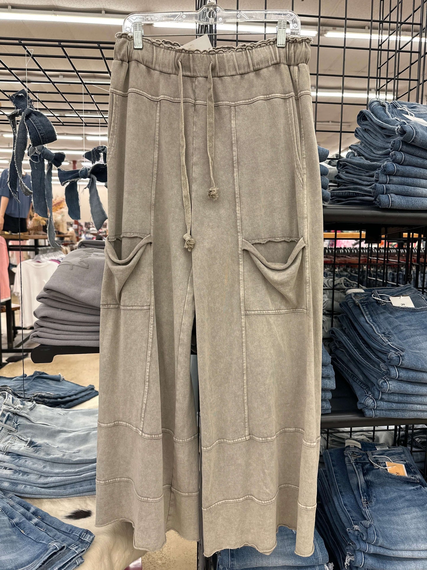 Continue My Journey Washed Cargo Pants - 5 Colors