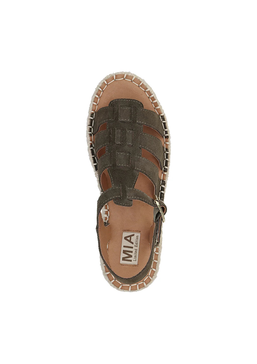 Danette Khaki Strappy MIA Sandal