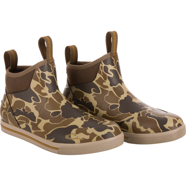 Camp Deck Old School Camo Boots By Drake – Dales Clothing Inc