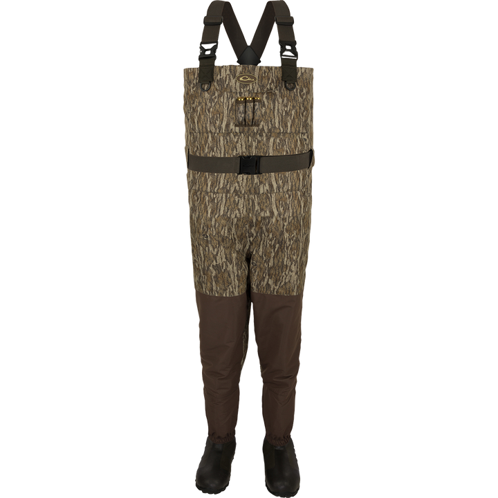 Drake Youth Insulated Guardian Elite Vanguard Breathable Waders- Bottomland