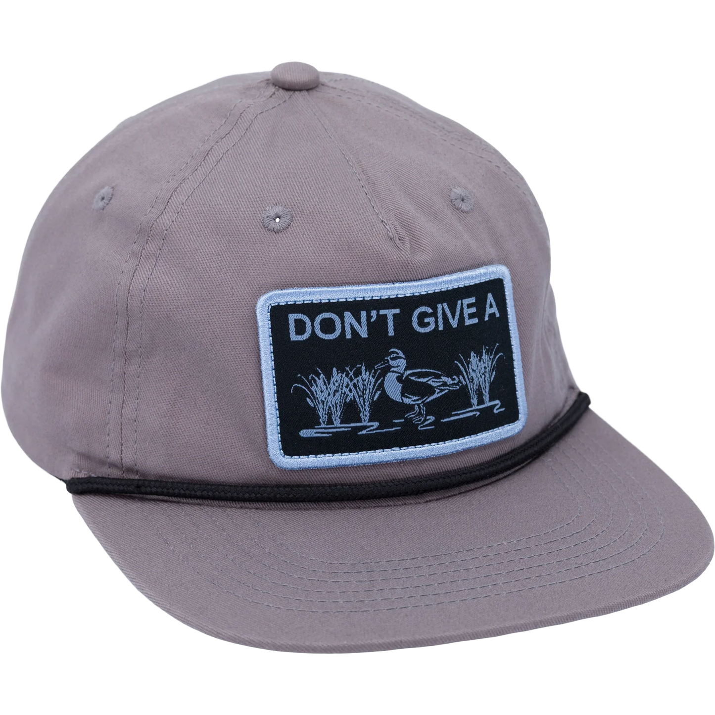 Drake Men's Grey Don't Give A Duck Rope Cap