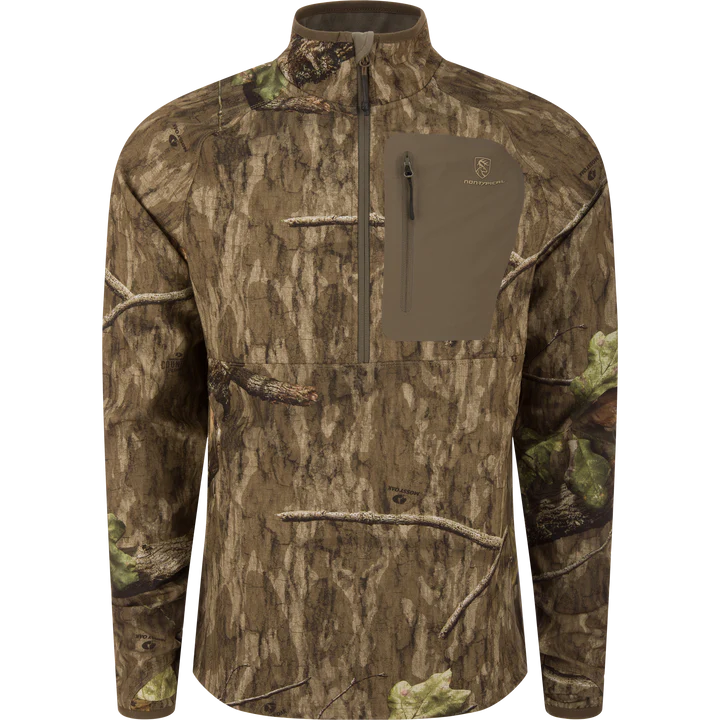 Men's Drake Non-Typical SWT Hybrid Half Zip Scent Control Pullover