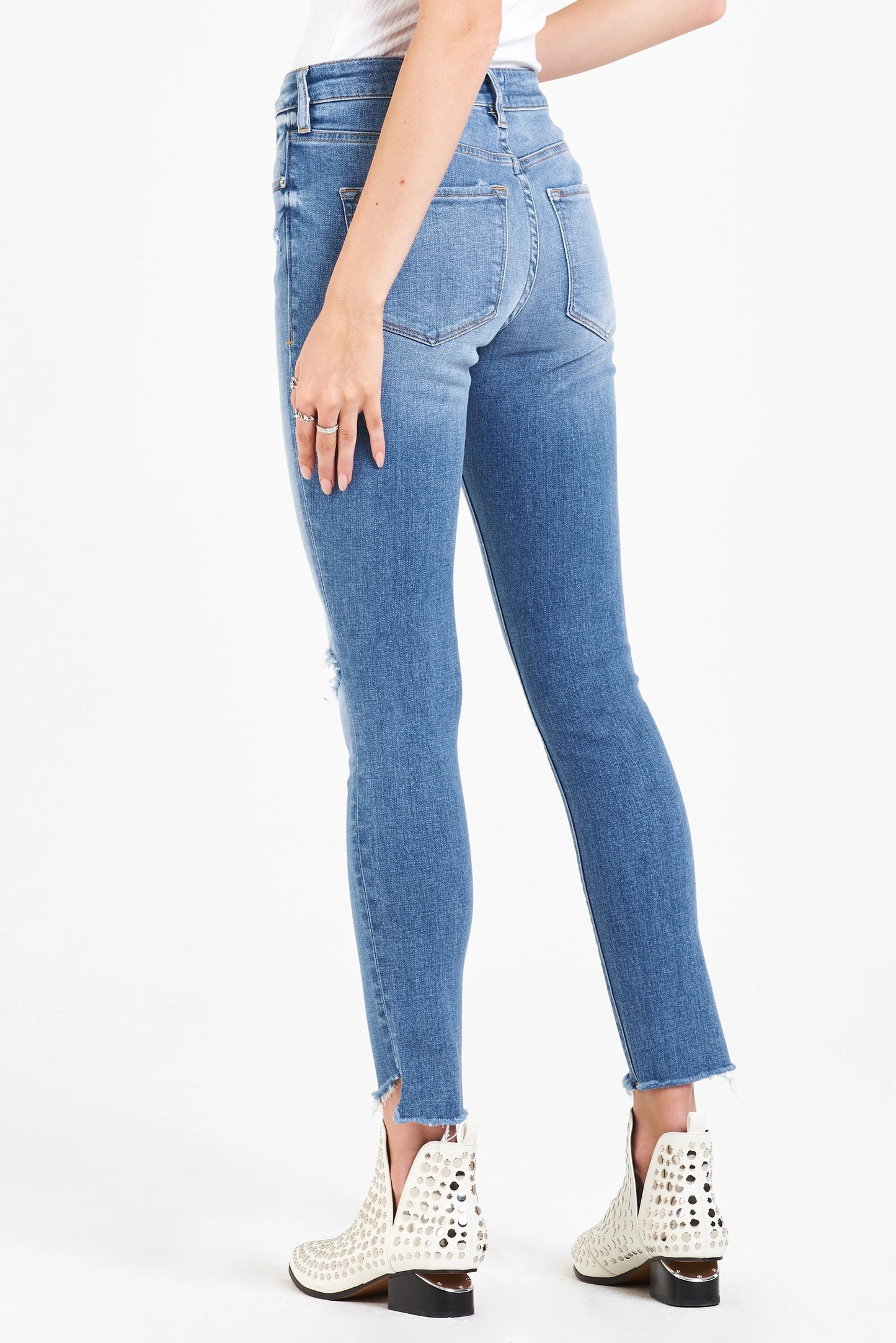 Gisele High Rise Huntington Skinny Jeans