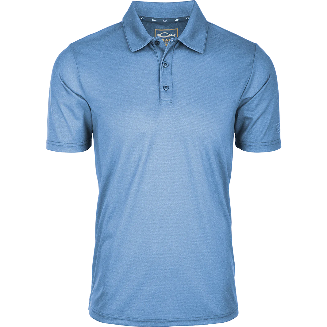Men's Heather Performance Polo - 3 Colors