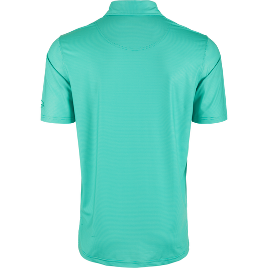 Drake Men's Performance Chalk Striped Polo Shirt - 2 Colors