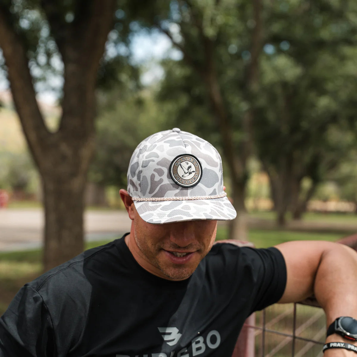 Men's Burlebo Circle Mallard Classic Deer Camo Hat