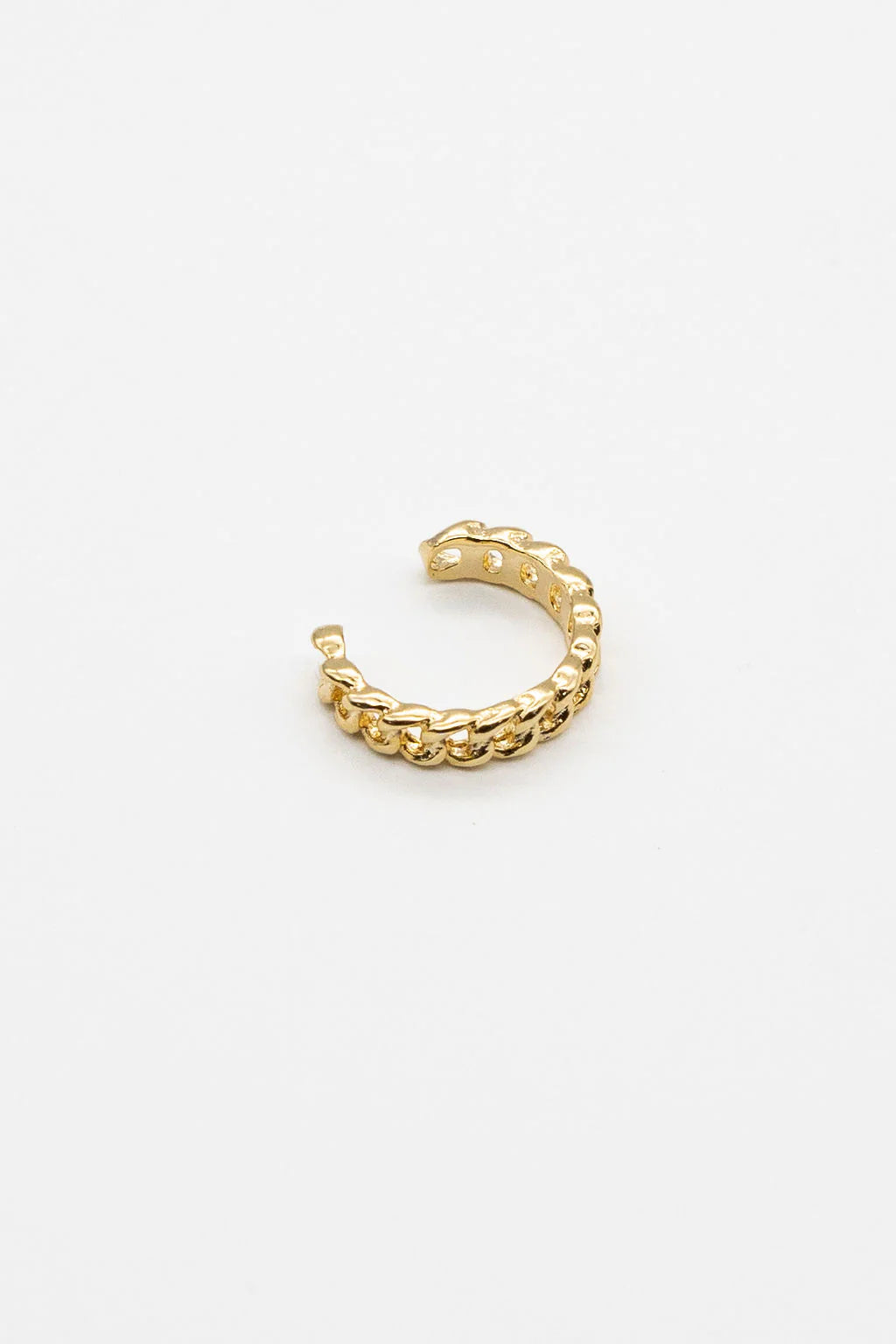 Gold Braided Ear Cuff - Water Resistant