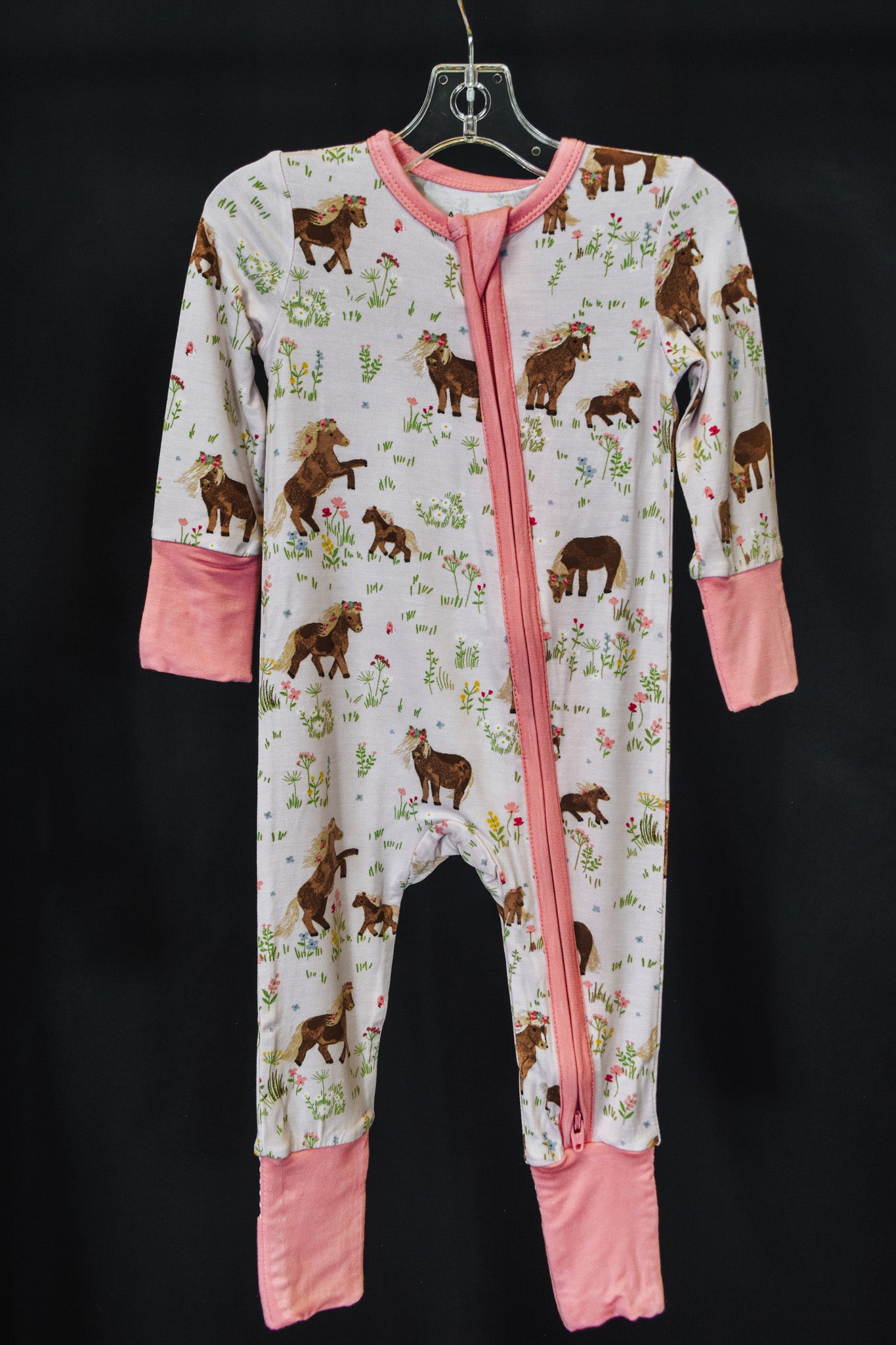 Infant 2 Way Zipper Romper - 3 Colors