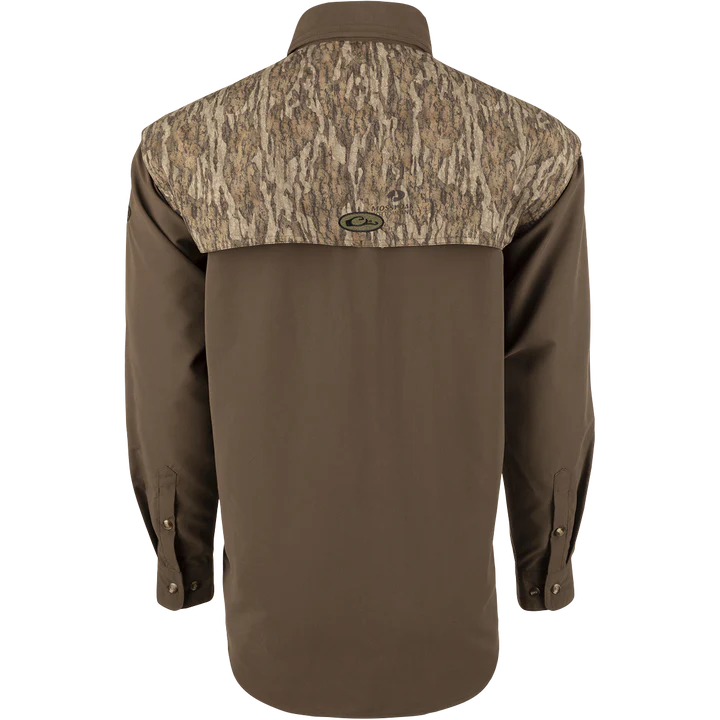 Men's Drake EST Camo Wingshooter's Long Sleeve Shirt