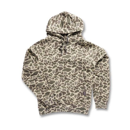 Burlebo Men's Deer Camo Fleece Hoodie