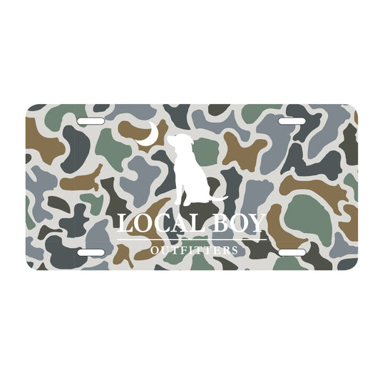 Local Boy License Plate - 2 Colors