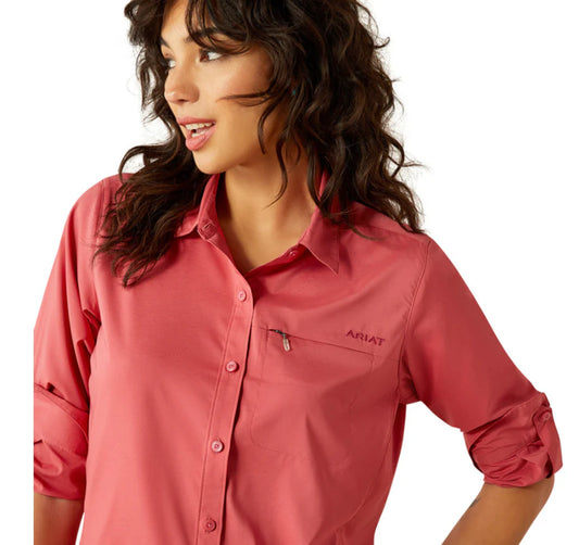 Ariat Women's Holly Berry VentTEK Long Sleeve Button Up Shirt